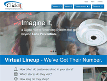 Tablet Screenshot of clickitinc.com